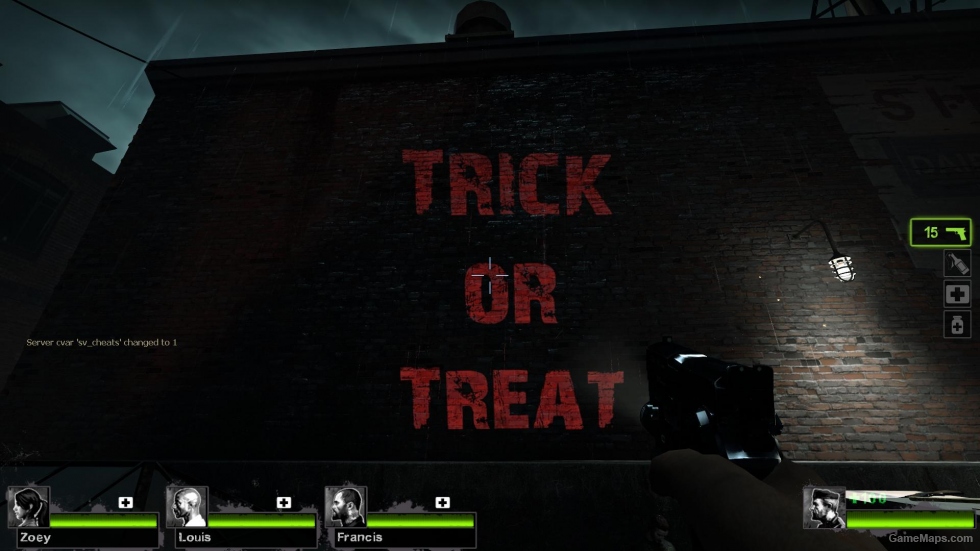 Trick or Treat Halloween Flashlight