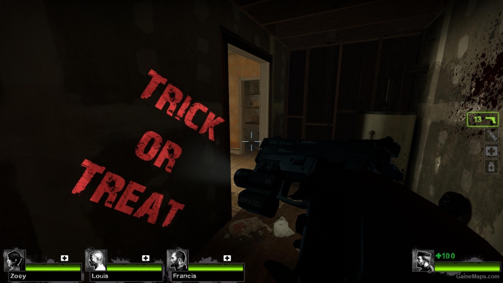 Trick or Treat Halloween Flashlight