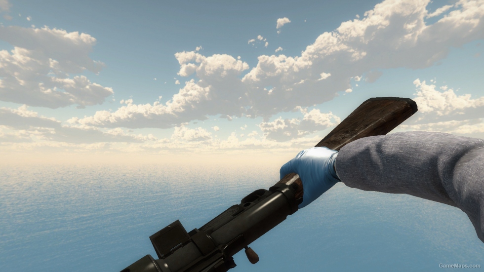 Triple R Machine Gun as Silenced SMG