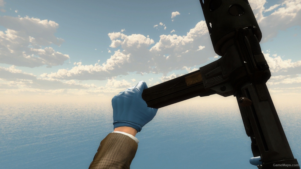 Triple R Machine Gun as Silenced SMG