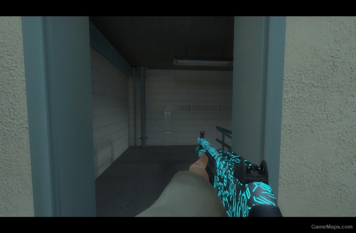 Tron (cyan) weapon skinpack