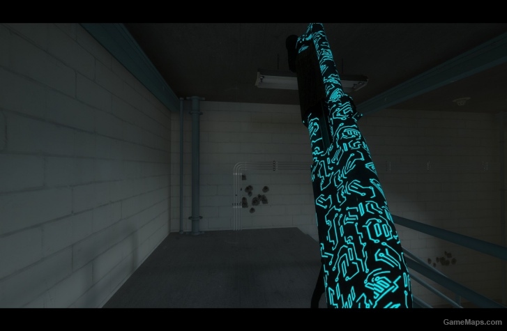 Tron (cyan) weapon skinpack