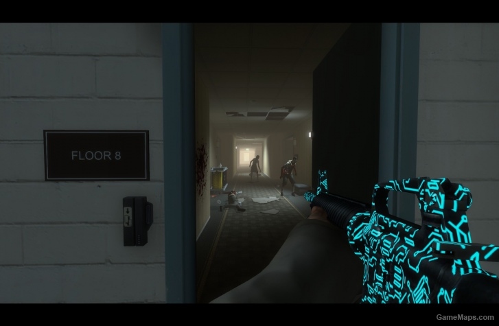 Tron (cyan) weapon skinpack