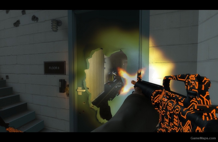 Tron (orange) weapon skinpack