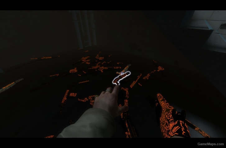 Tron (orange) weapon skinpack
