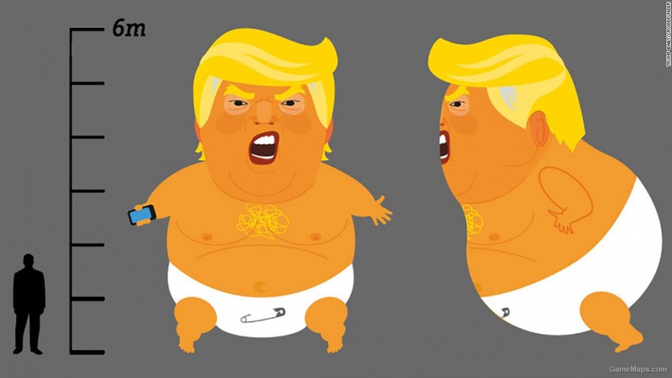Trump Baby Balloon