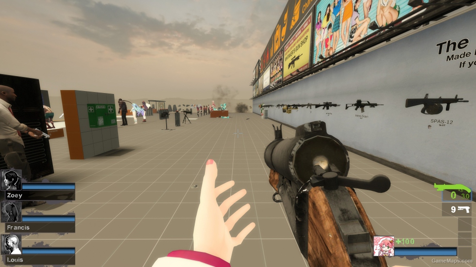 Truncated grenade launcher (Grenade Launcher)