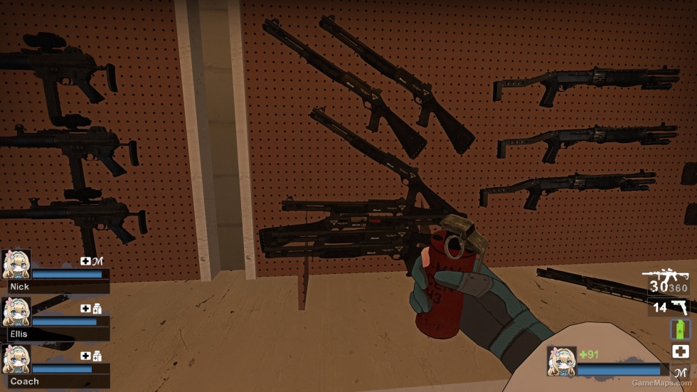 TTI Benelli M4 Super 90 [Redo Animation] (Auto Shotgun) v4 [Sound fix Ver]