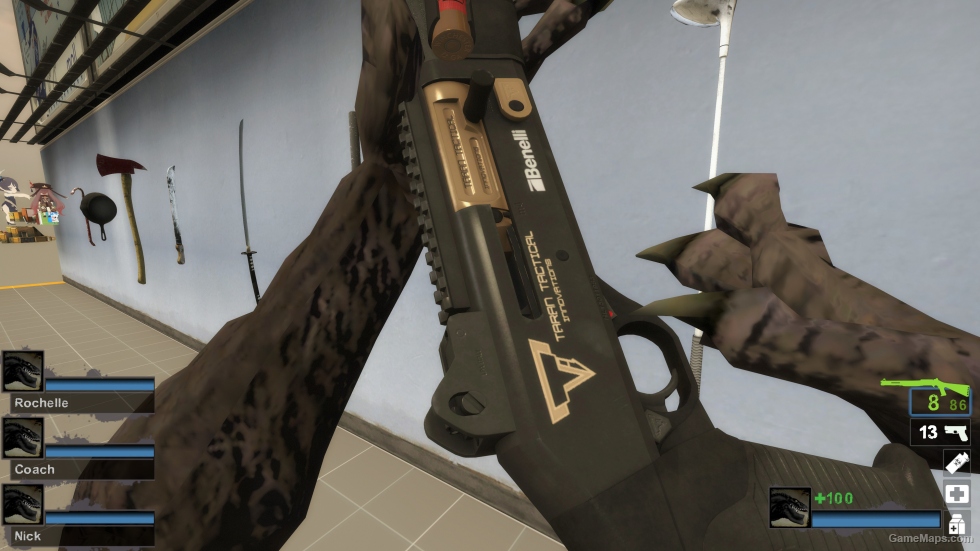 TTI Benelli M4 Super 90 [Redo Animation] (Auto Shotgun) v4 [Sound fix Ver]
