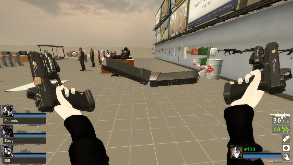 TTI Glock34 [on iiopn's Overly Cool Animation] (Dual pistols) [Sound fix Ver]