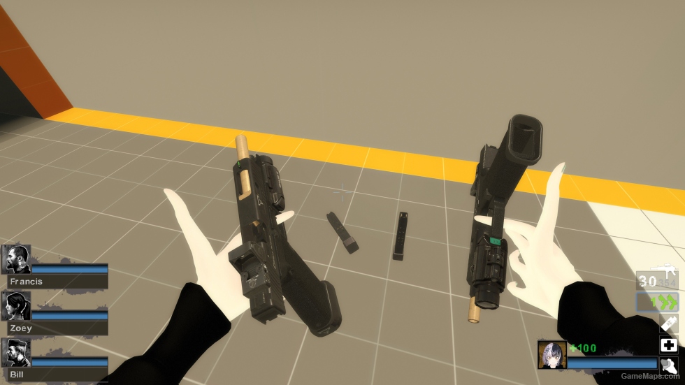 TTI Glock34 [on iiopn's Overly Cool Animation] (Dual pistols) [Sound fix Ver]