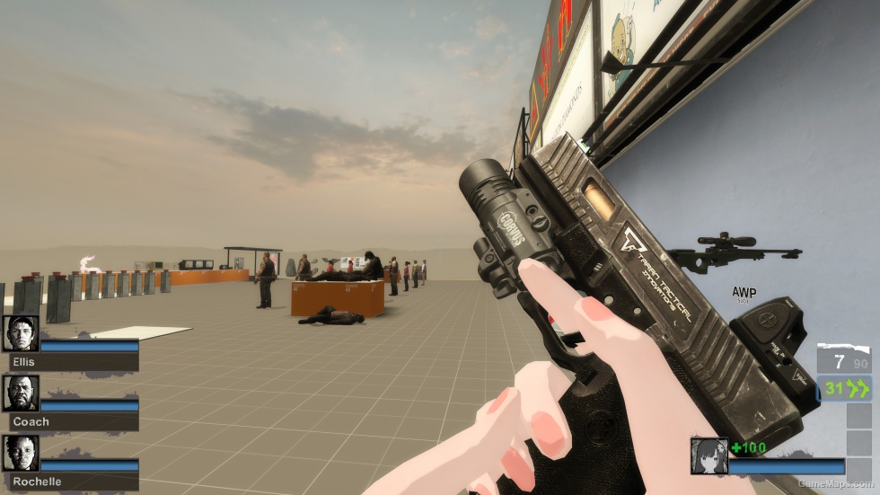 TTI Glock34 Reanim action remake (Single Pistol) COD style anim, RON sound effects [Sound fix Ver]
