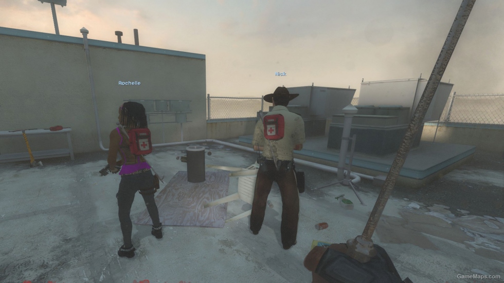 TWD Melee - Fireplace Poke (Tonfa)