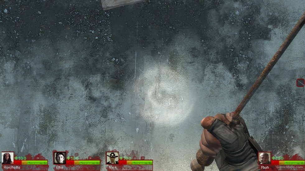 TWD Melee - Fireplace Poke (Tonfa)