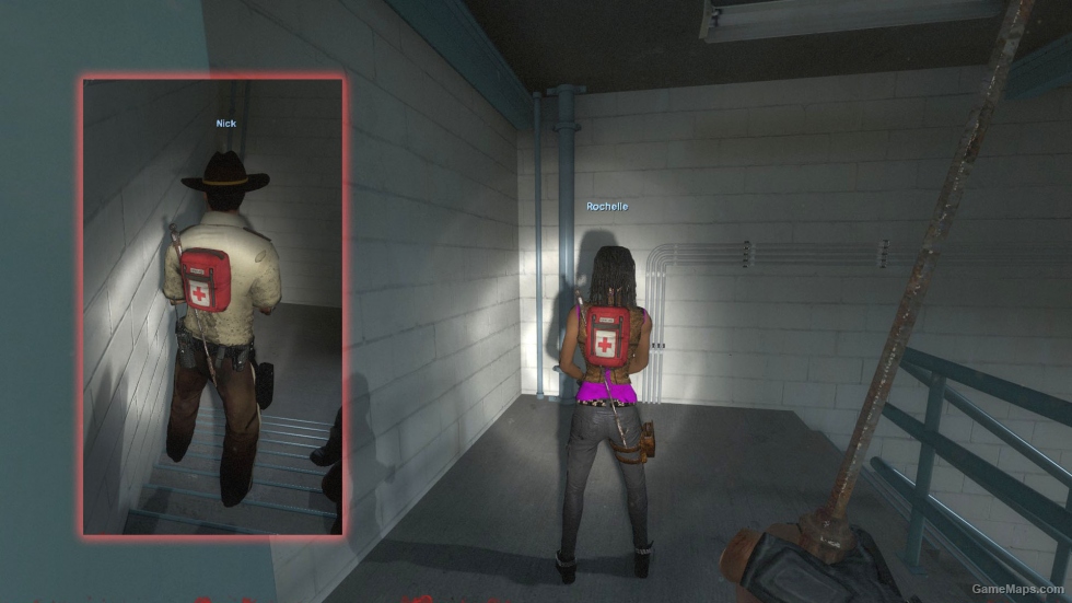 TWD Melee - Fireplace Poke (Tonfa)