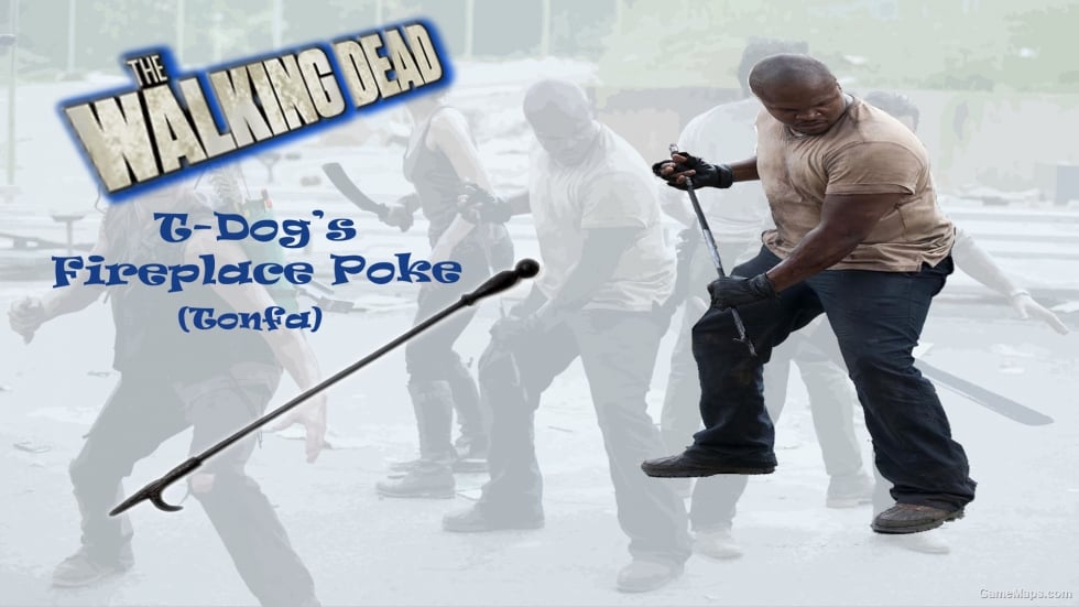 TWD Melee - Fireplace Poke (Tonfa)