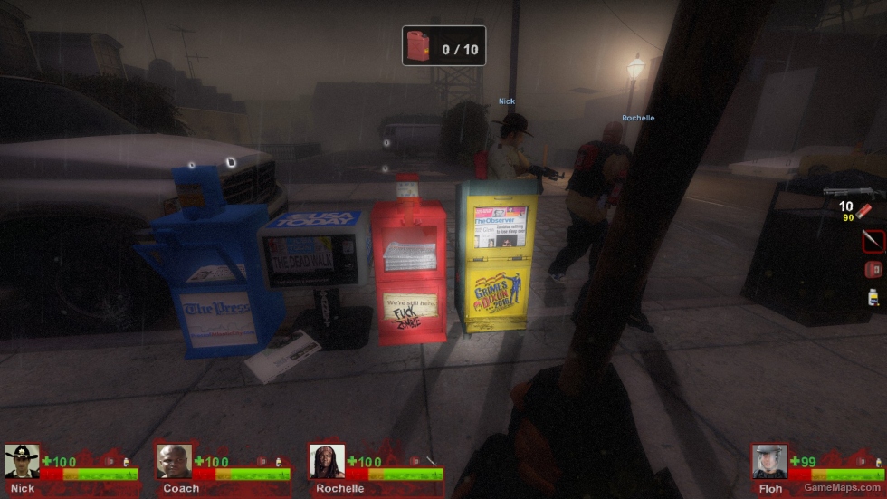TWD Newspaper Dispensers (HD + Random)
