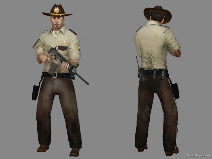 TWD Officer Rick Grimes (Season 1) - dirty & injured