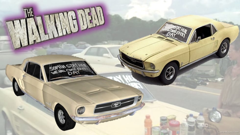 TWD Sophia Message Car (Season 2)