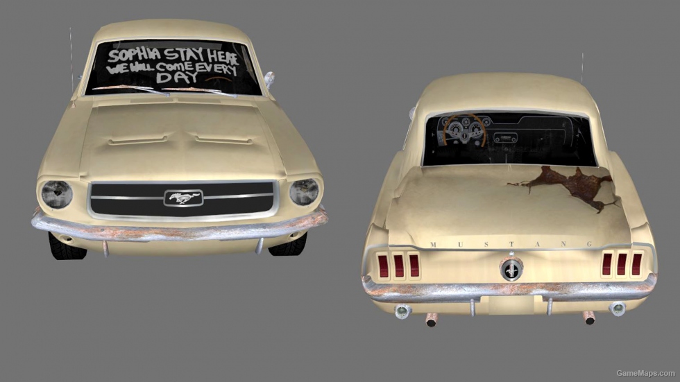 TWD Sophia Message Car (Season 2)