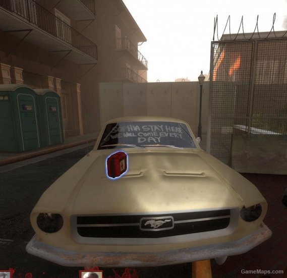TWD Sophia Message Car (Season 2)