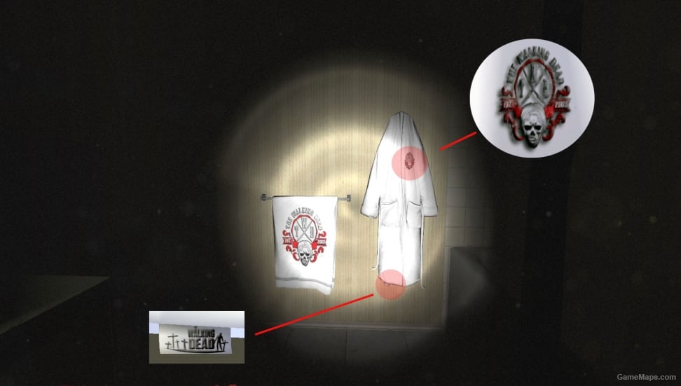 TWD Towels + Hanging Robes (HD + Random)