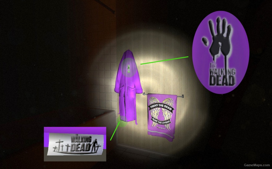 TWD Towels + Hanging Robes (HD + Random)