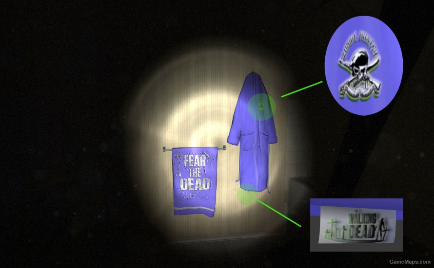 TWD Towels + Hanging Robes (HD + Random)