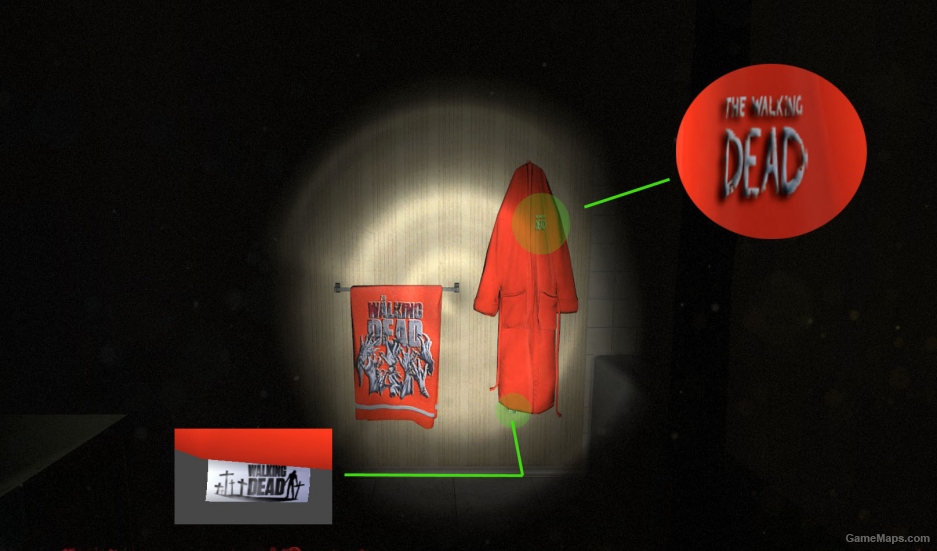 TWD Towels + Hanging Robes (HD + Random)