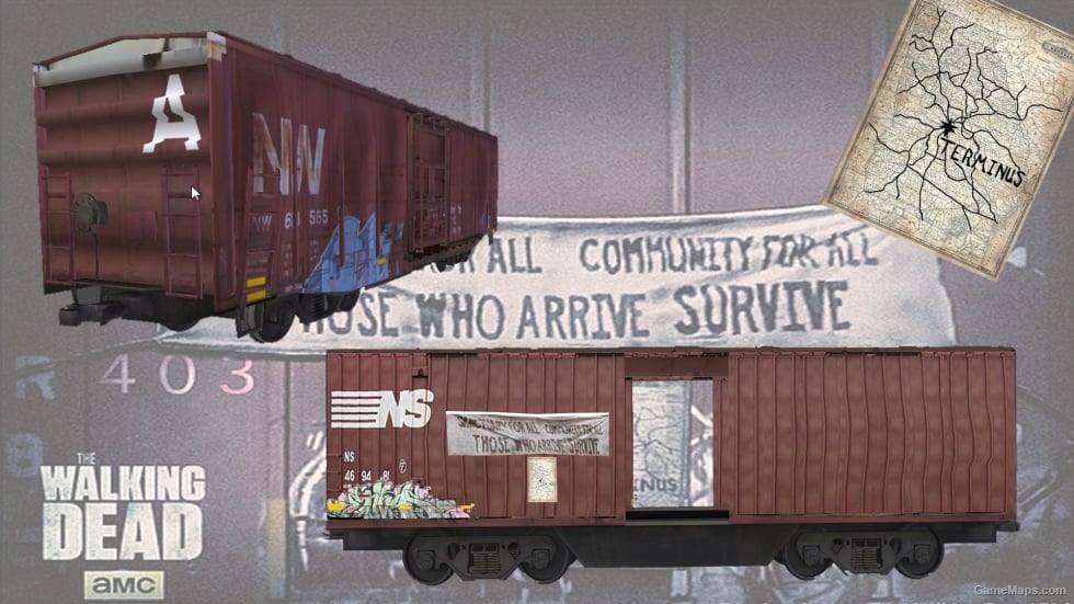 TWD Trainbox (Season 5 - Terminus)