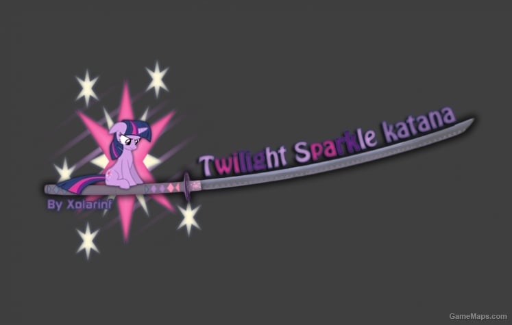 Twilight Sparkle katana