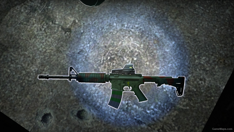 Twinke Masta M4A1 Non-suppressor with custom camo