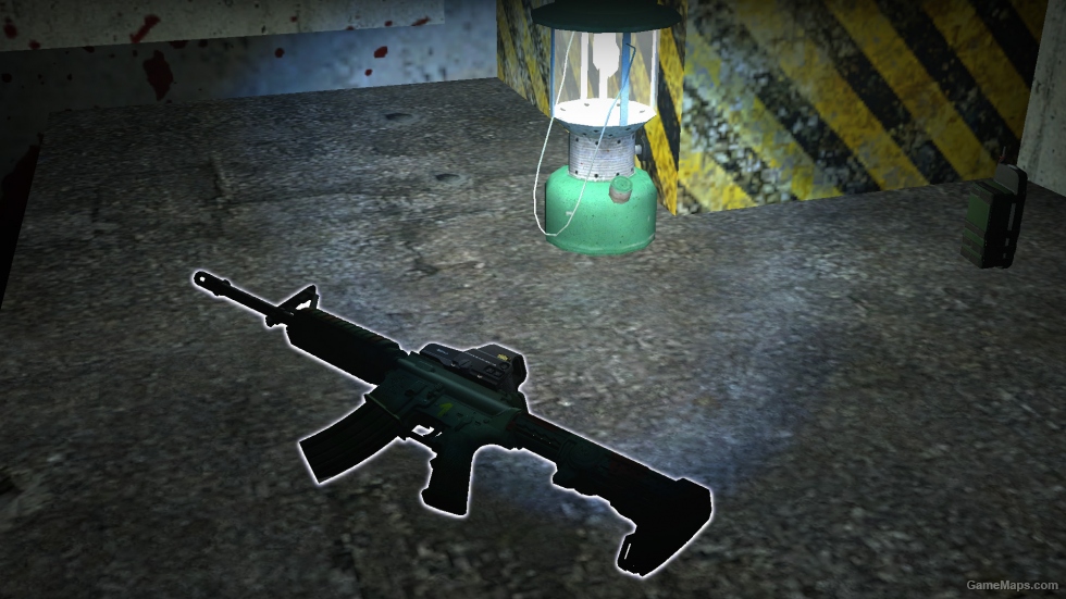 Twinke Masta M4A1 Non-suppressor with custom camo