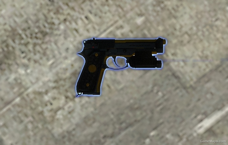 Two tone M9 Beretta (Black/Gold)