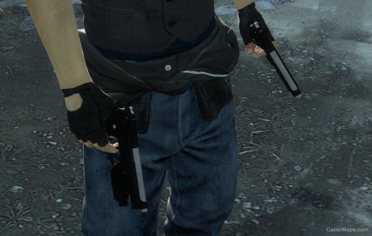 Two tone M9 Beretta (Black/Silver)