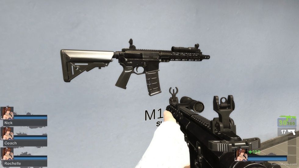 希少 黒入荷！ 3RNG (M16A2) SBR MPC TX15 Skin for (Mod) Ver] fix [Sound Nintendo Switch