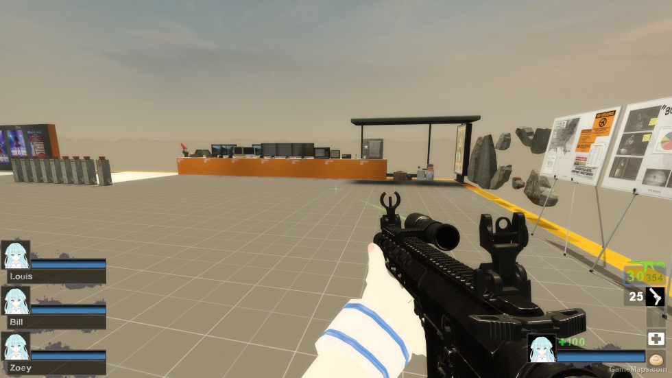 TX15 MPC SBR (M16A2) black Skin