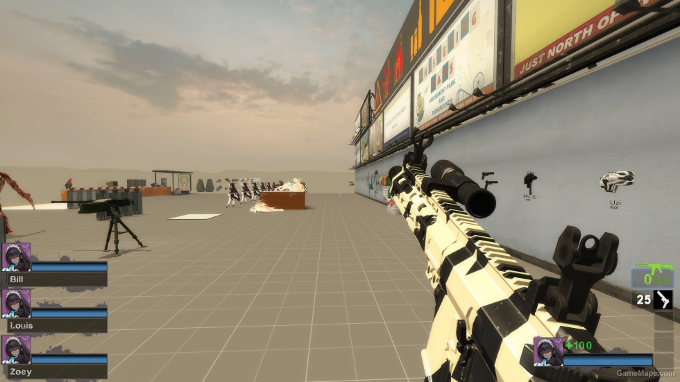 TX15 MPC SBR (M16A2) gold Skin