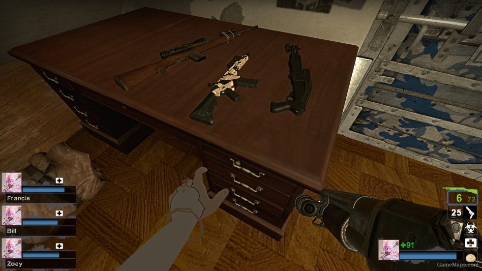 TX15 MPC SBR (M16A2) gold Skin
