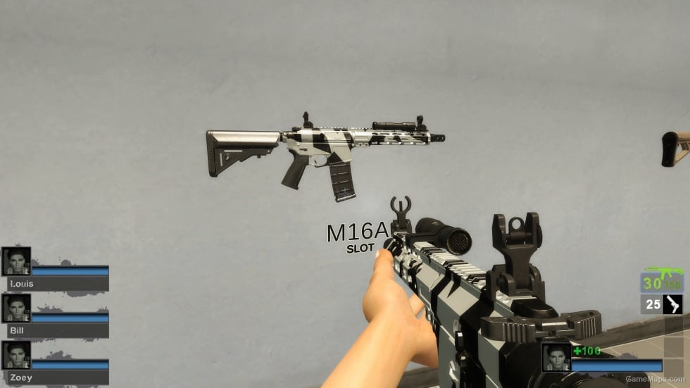 TX15 MPC SBR (M16A2) white Skin