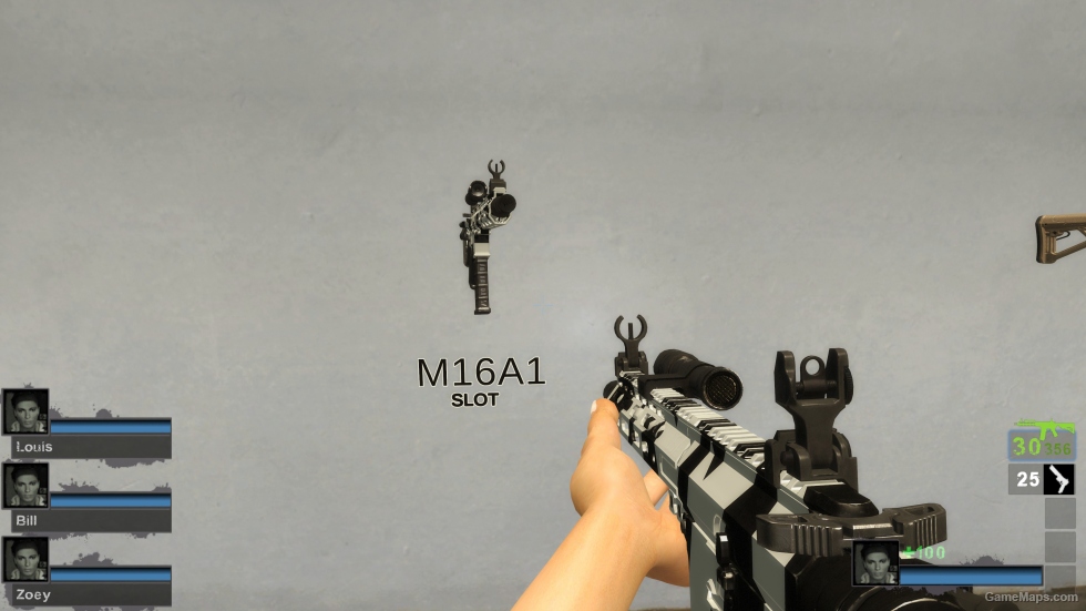 TX15 MPC SBR (M16A2) white Skin