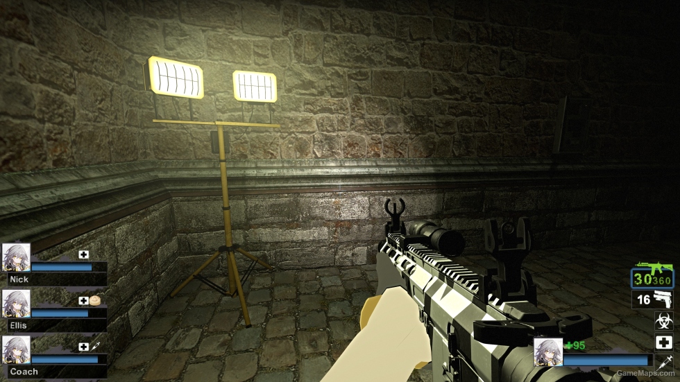 TX15 MPC SBR (M16A2) white Skin