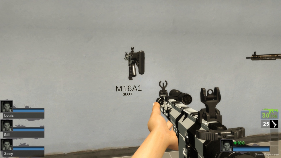 TX15 MPC SBR (M16A2) white Skin