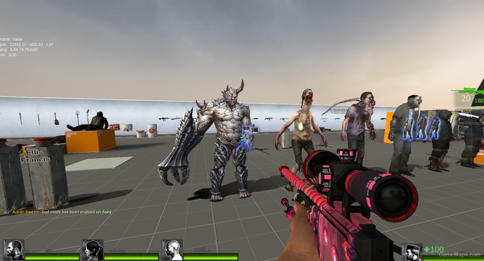 Tyrant(CSOL Zombie 5 Rise) repalce Charger