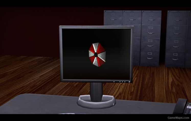 Umbrella on PC Screen