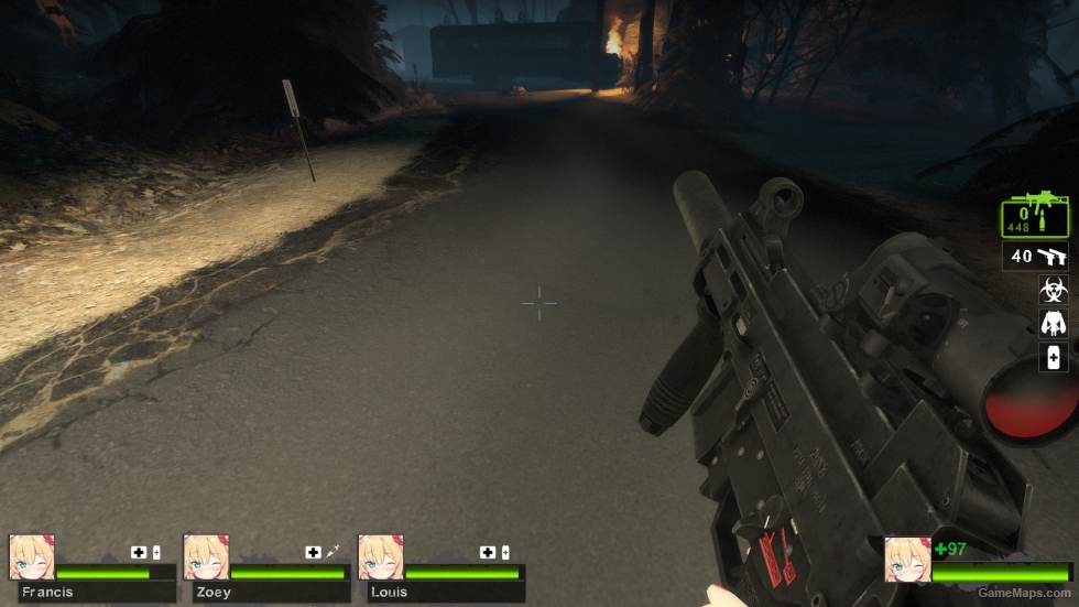 UMP-40 Frontline For Suppressed SMG