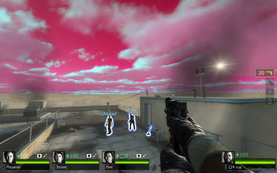 Under a blood red sky... (Left 4 Dead 2) - GameMaps