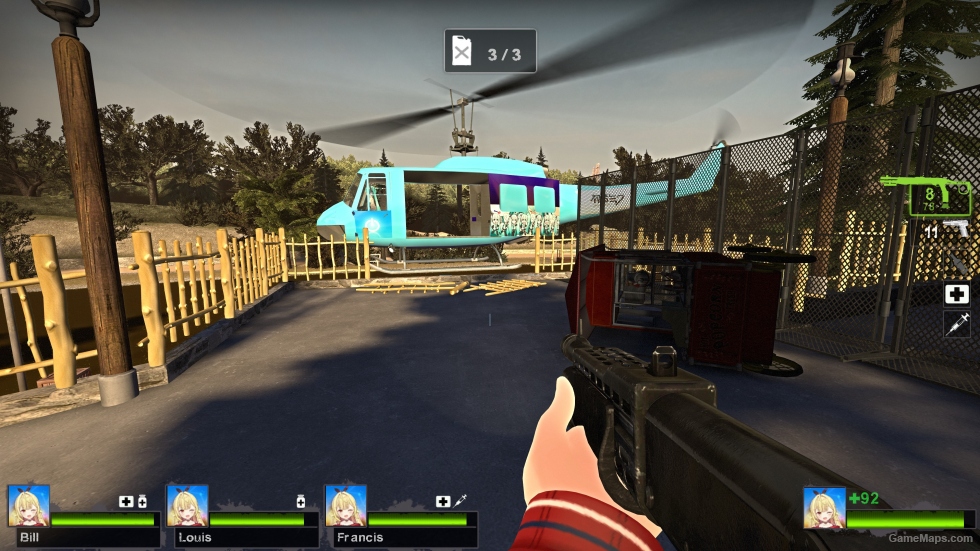 Unfolded SPAS-12 Stock with Cele's Animation (request)