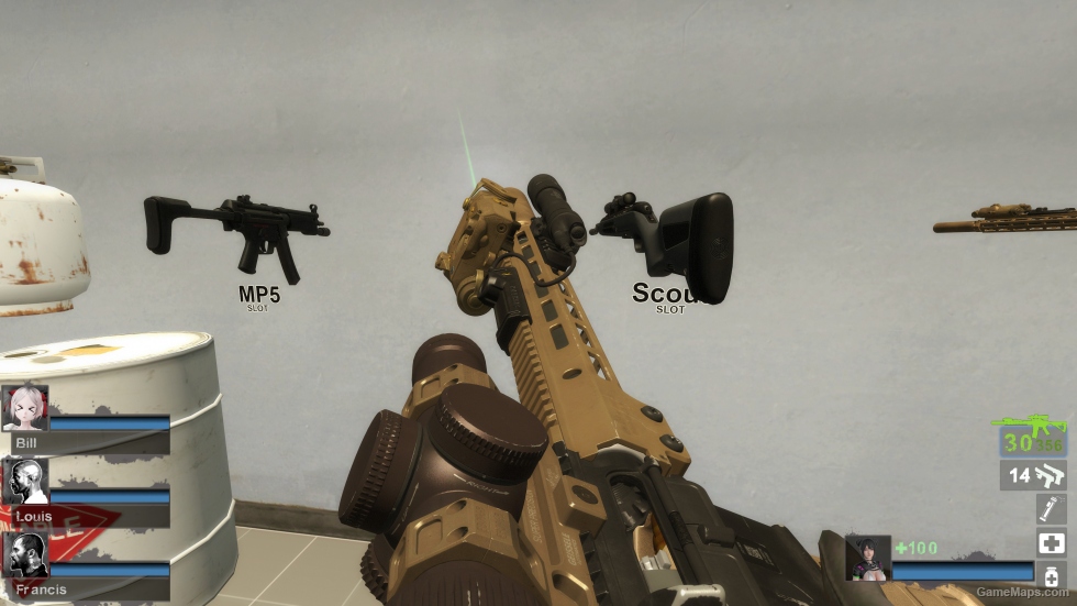 URG-I M4 (Replace SG552) [request, Sound fix Ver]