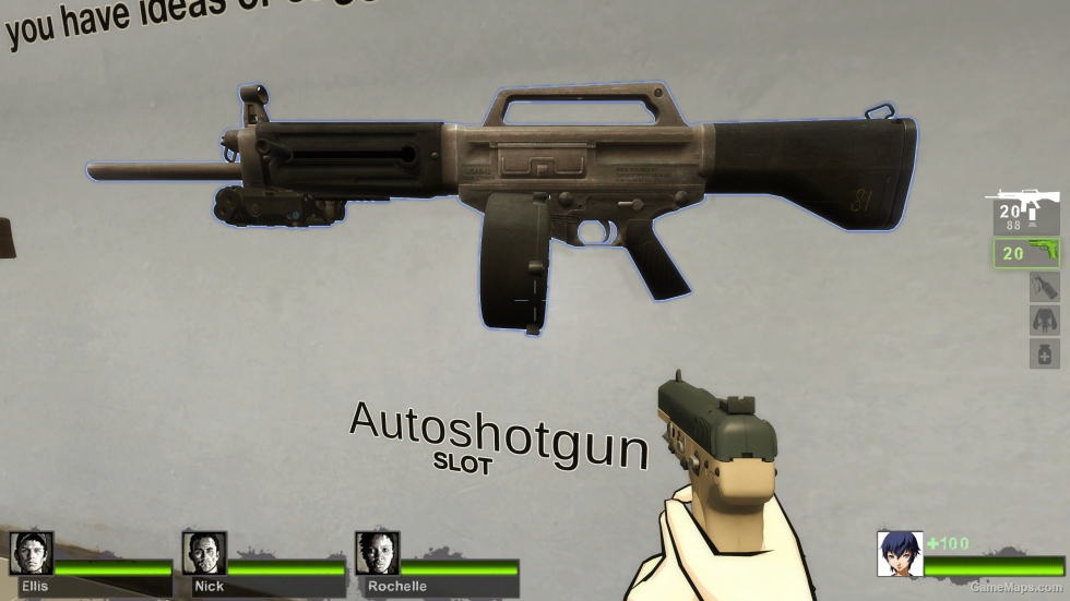 USAS-12 Shotgun (for Benelli) v3